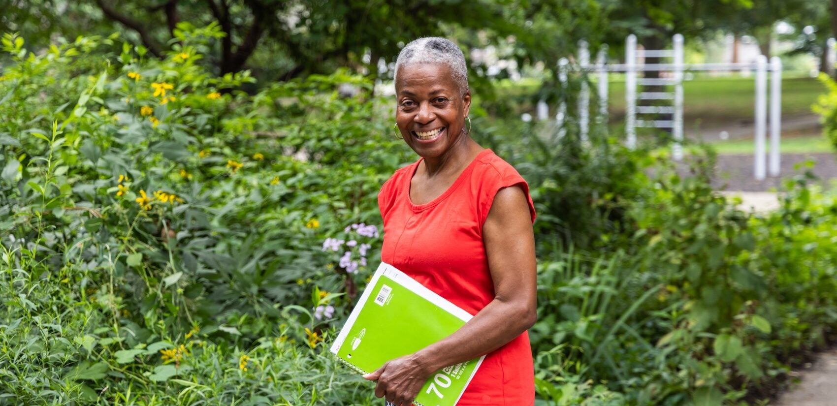 Eleanor Lundy-Wade smiles