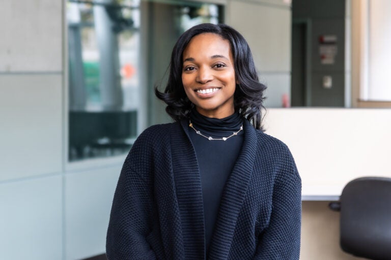 Joi Washington, Mayor-elect of Media, Pennsylvania, at WHYY's studios in Philadelphia