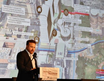 2025 10 29-e lee-eli storch-philadelphia whyy-roundhouse symposium Eli Storch of Design Advocacy Group presents a plan