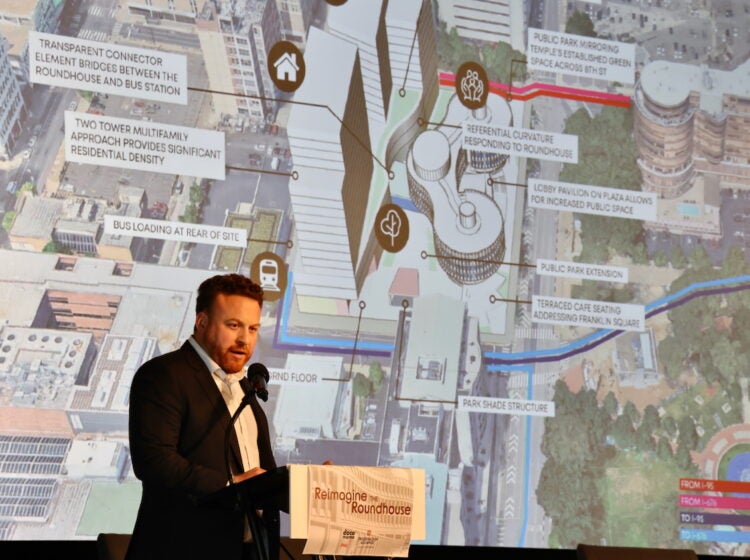 Eli Storch of Design Advocacy Group presents a plan