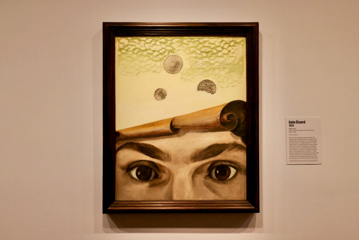 Max Ernst's portrait of Gala Éluard