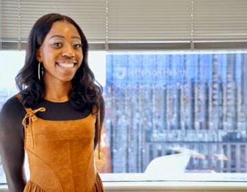 2025 11 14-e lee-elizabeth avril barden-philadelphia jefferson university-anthem contest winner Elizabeth Avril Barden smiles