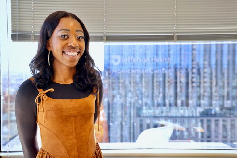 Elizabeth Avril Barden smiles