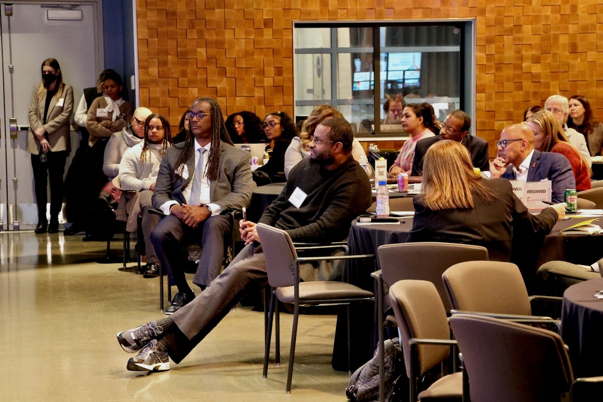Audience for the Safer Together forum Panel