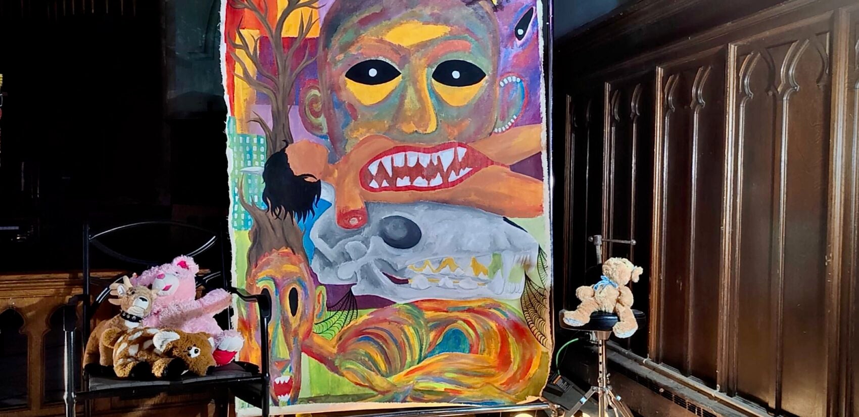 a painting in the You Are Here experience