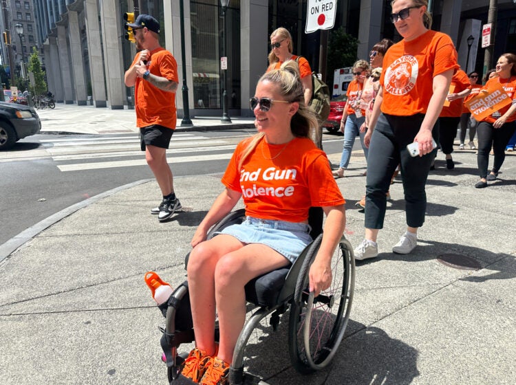 Amanda Parezo at Jefferson Health Gun Violence Awareness Walk & Roll June 2024 .(Photo Provided by Jefferson Health)