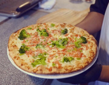 broccoli pizza