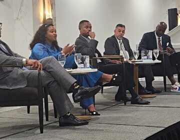 speakers at a DEIB conference in South Jersey