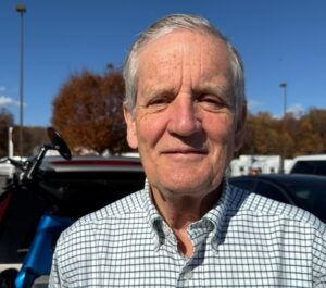 Denison Hatch smiles