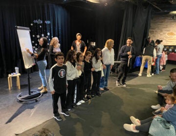 Lullaby-Project-3-copy Professional musicians lead a songwriting workshop with kids and families at the Please Touch Museum’s Wonder Theater.