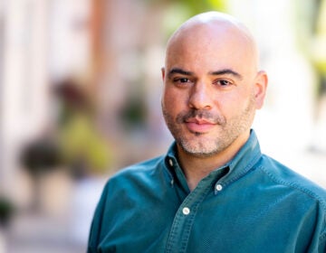 Pablo-McConnie-Saad Congressional candidate Pablo McConnie-Saad in a blue shirt