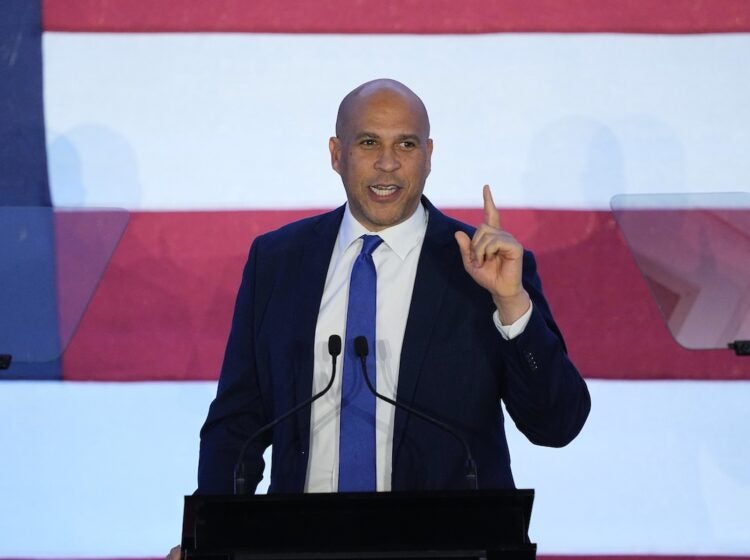 Senator Cory Booker speaking