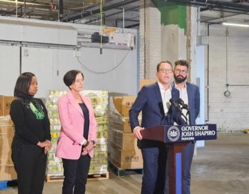 gov-josh-shapiro-snap-benefits-release Pennsylvania Gov. Josh Shapiro visited the Share Food Program in Philadelphia