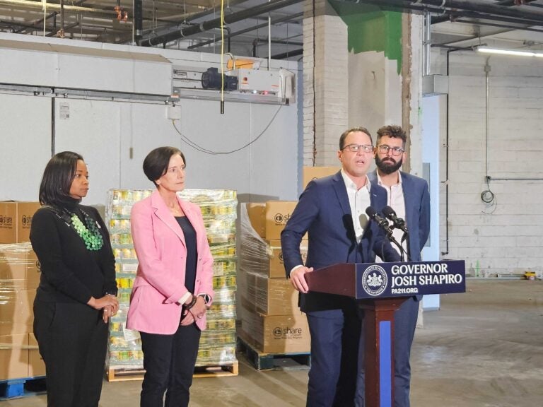 Pennsylvania Gov. Josh Shapiro visited the Share Food Program in Philadelphia