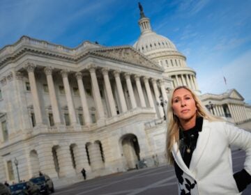 APTOPIX Congress Epstein Rep. Marjorie Taylor Greene, R-Ga.