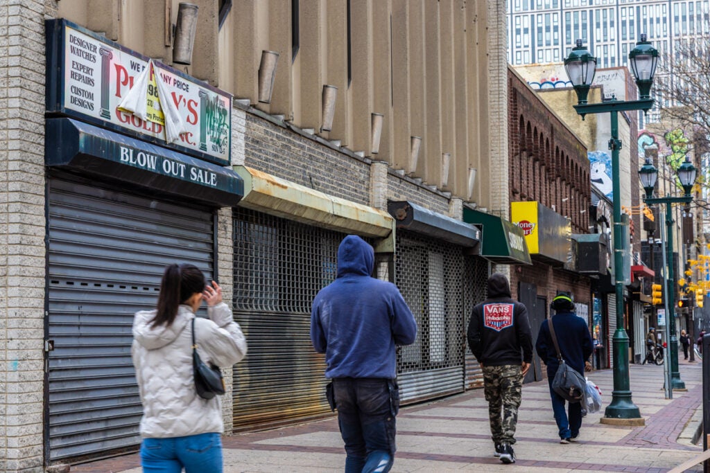 900 block of Market Street in Philadelphia