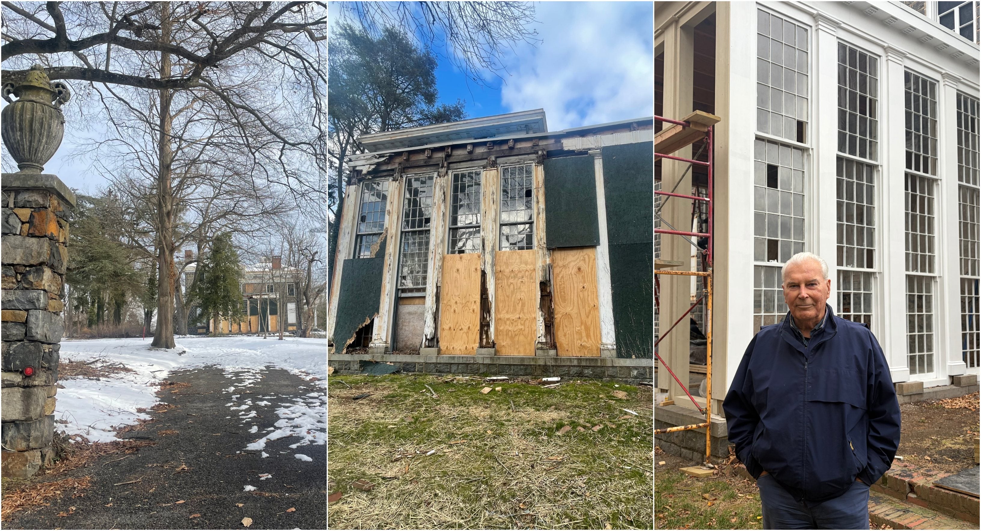 the degraded Gibraltar home in 3 photos