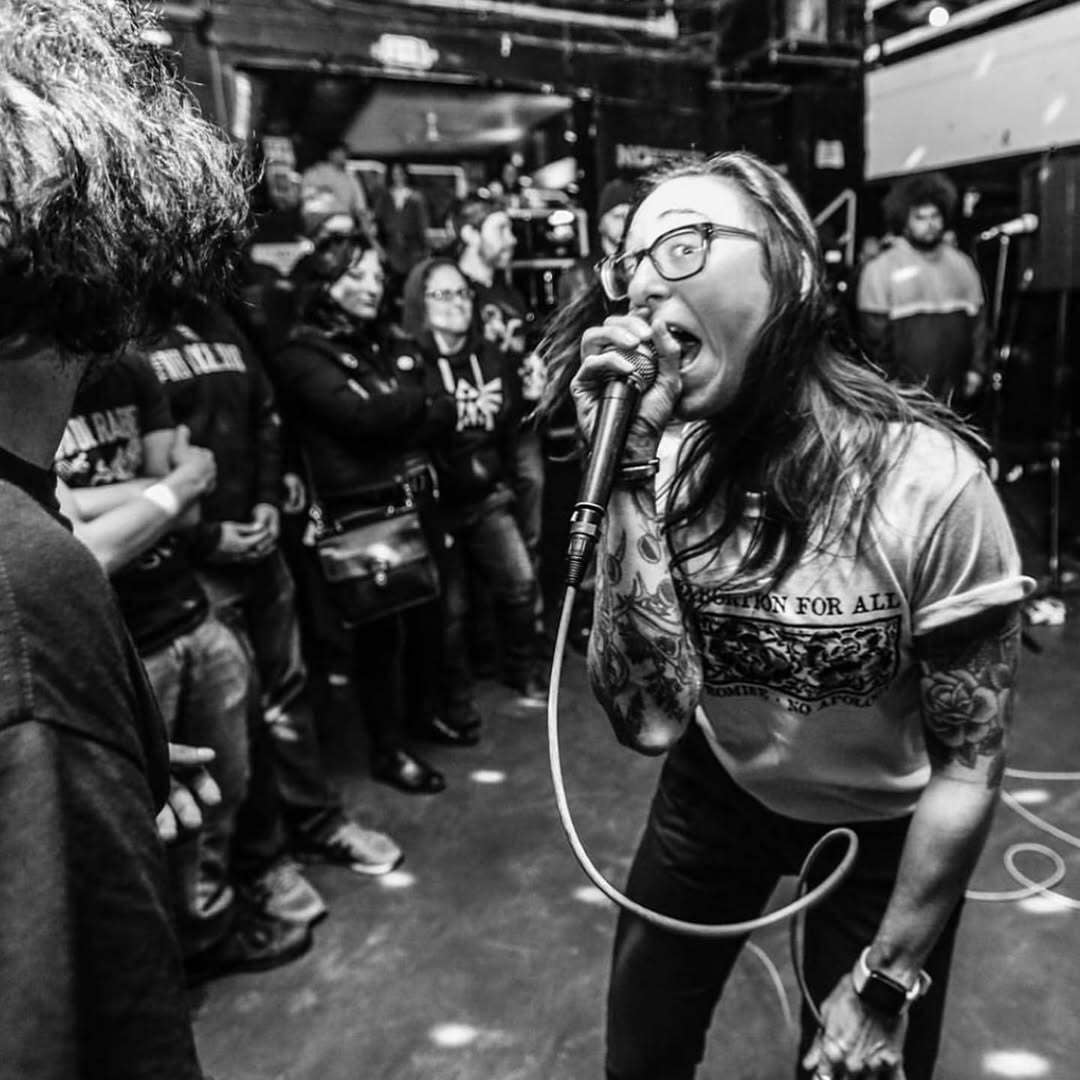 The band Open City performing