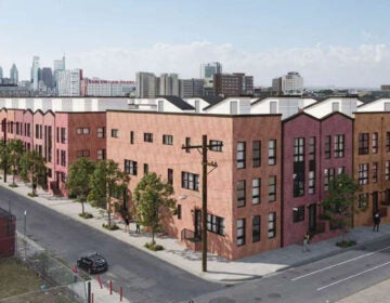 a rendering of a proposed housing project in Philadelphia