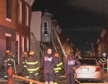 philadelphia-hunting-park-fire-2025-11-18-6abc Crews battling a fire in the Hunting Park section of Philadelphia