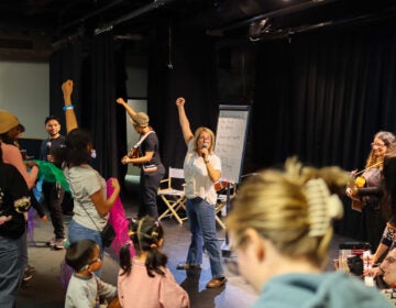 philadelphia-please-touch-museum-songwriting-music-workshop Professional musicians lead a community songwriting and music play workshop at the please touch museum