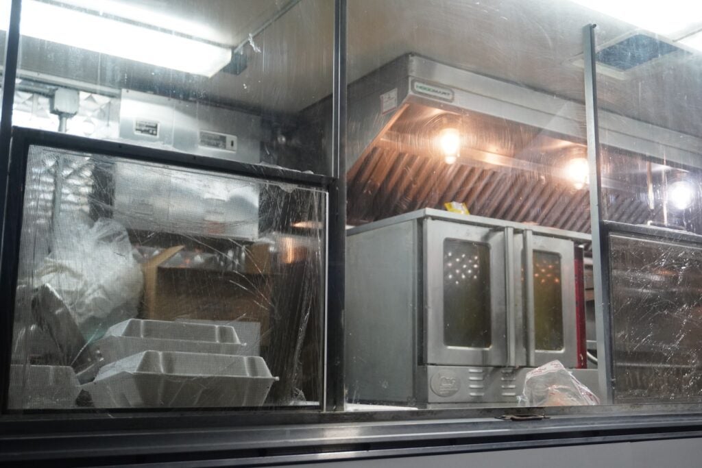 Philly House’s mobile kitchen serving window