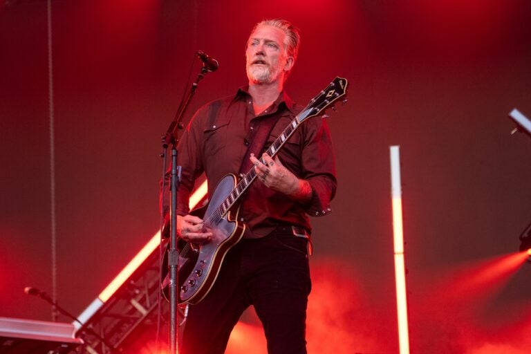 Josh Homme of Queens of the Stone Age performs
