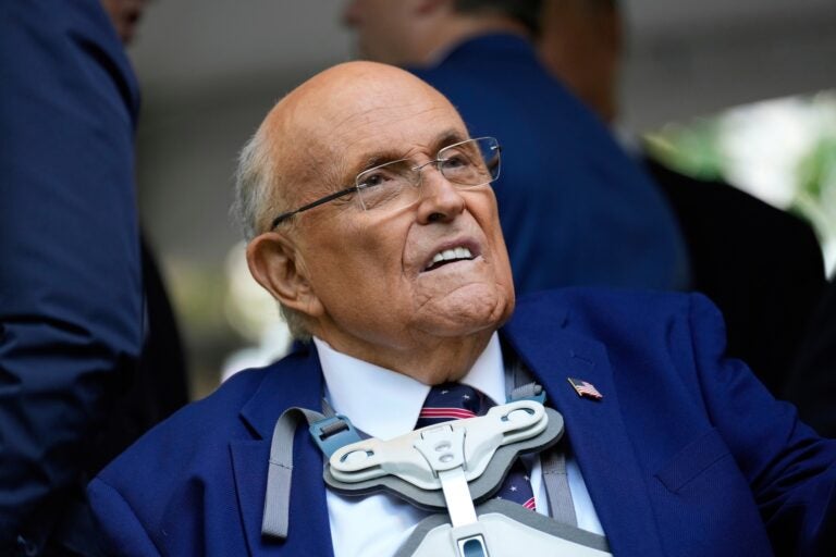 Former NYC mayor Rudy Giuliani