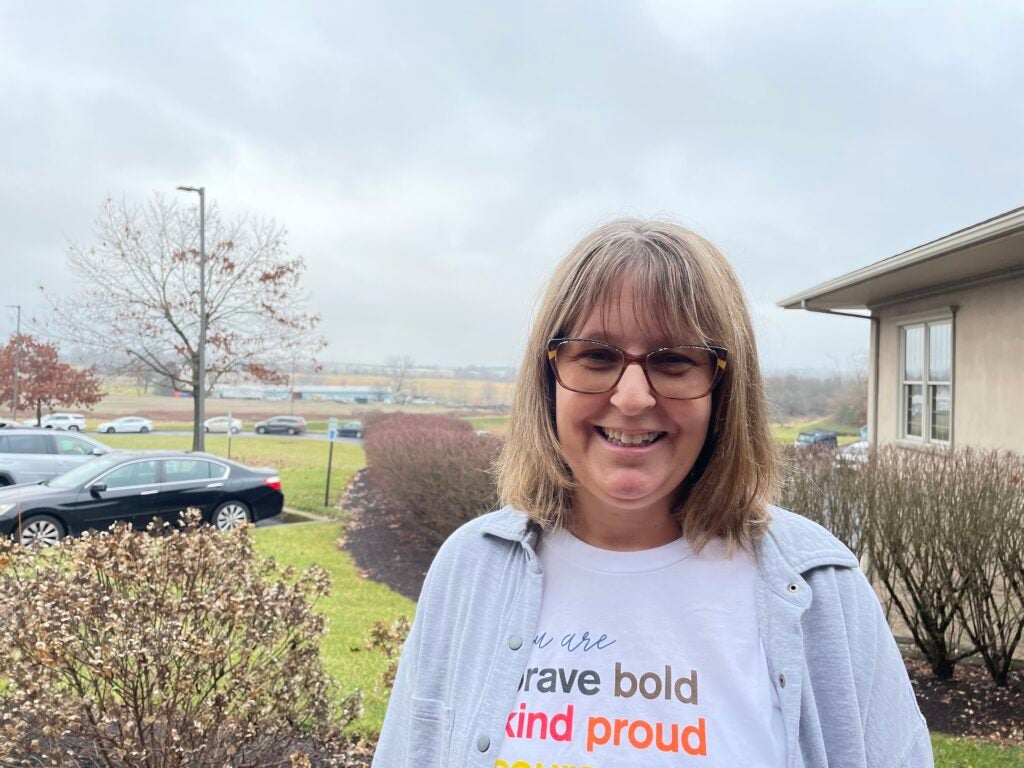 Alexandra Wissler posing for a photo outside