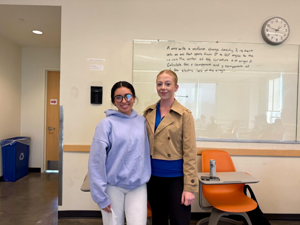 two University of Delaware students