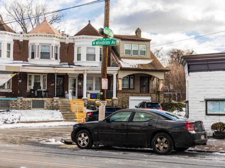 An abandoned car in Philadephia