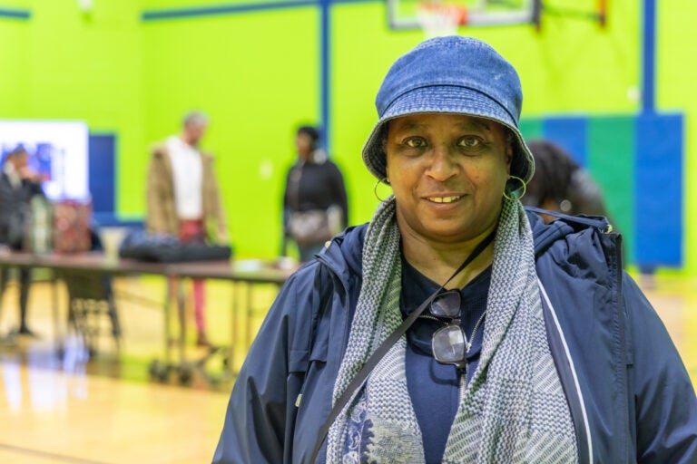 Chandra McDougale posing for a photo at the resource fair