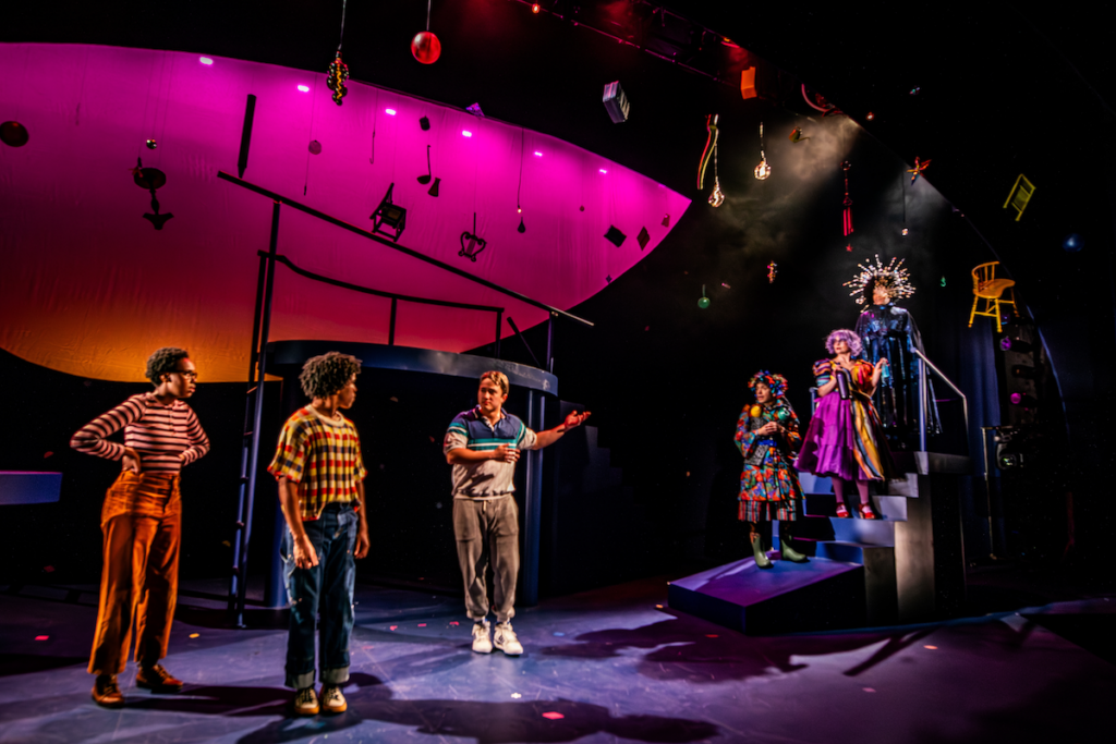 The cast of Arden Theatre Company’s production of ''A Wrinkle in Time'' in Philadelphia.