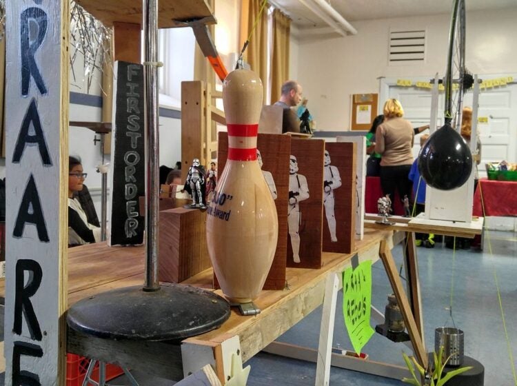 A Rube Goldberg machine