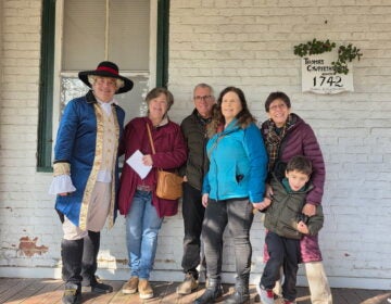 Descendants of the Cowperthwaite family gather