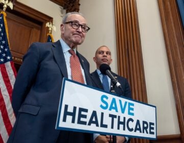 Congress Health Care Explainer FILE - Senate Minority Leader Chuck Schumer, D-N.Y.,