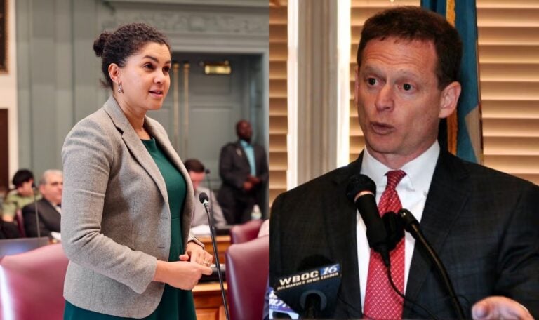 side-by-side photos of Tizzy Lockman and Matt Denn