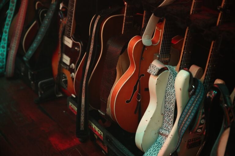 The War On Drugs brought with them a somewhat trimmed down guitar rig