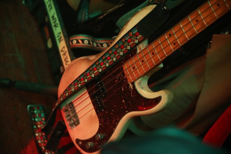 The War On Drugs brought with them a somewhat trimmed down guitar rig