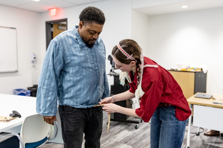 Alexandra Tiemey and Teto Saunders