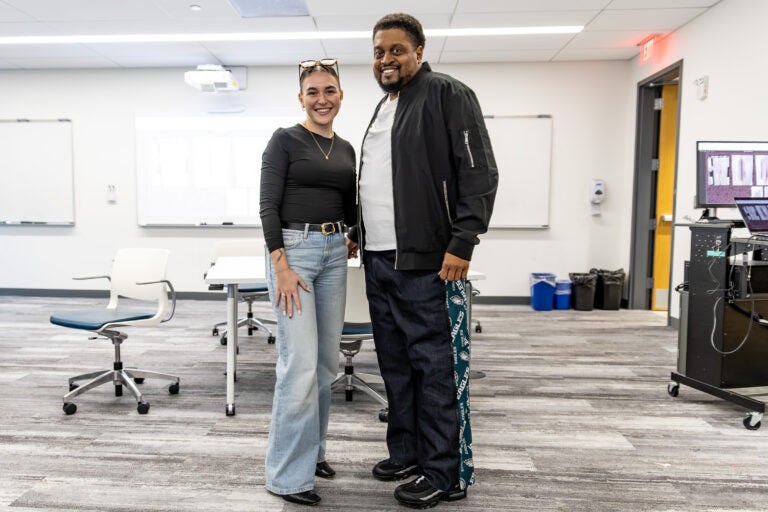 Nina Ceccanecchio and Teto Saunders