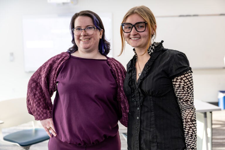 Rachel Updegrove and Anna Ferreri