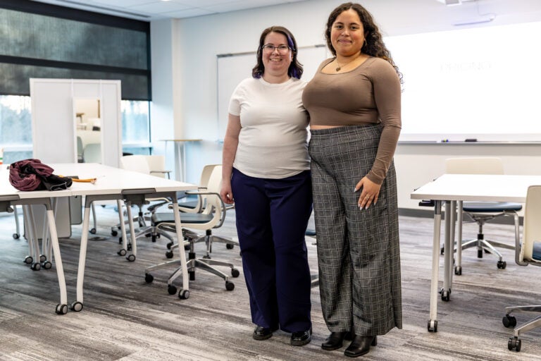 Elissa Lopez and Rachel Updegrove