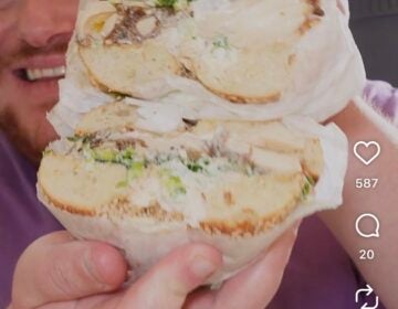 @jacobdoesphilly @jacobdoesphilly reviewing Cleo Bagels in West Philly