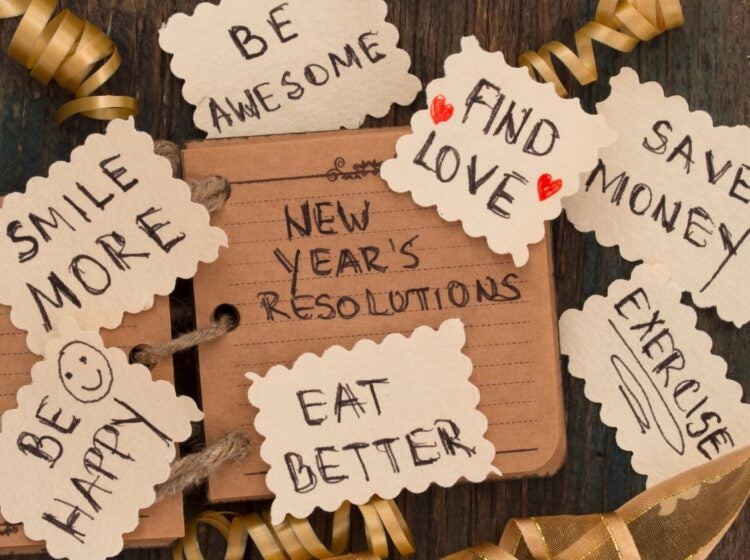 New year, new you? How can you stick to your goals.