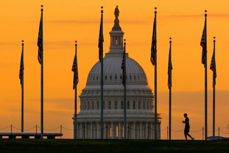 El edificio del Capitolio de Estados Unidos en Washington