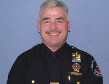 Cheltenham Township Police Chief John Slavin smiles in a headshot photo
