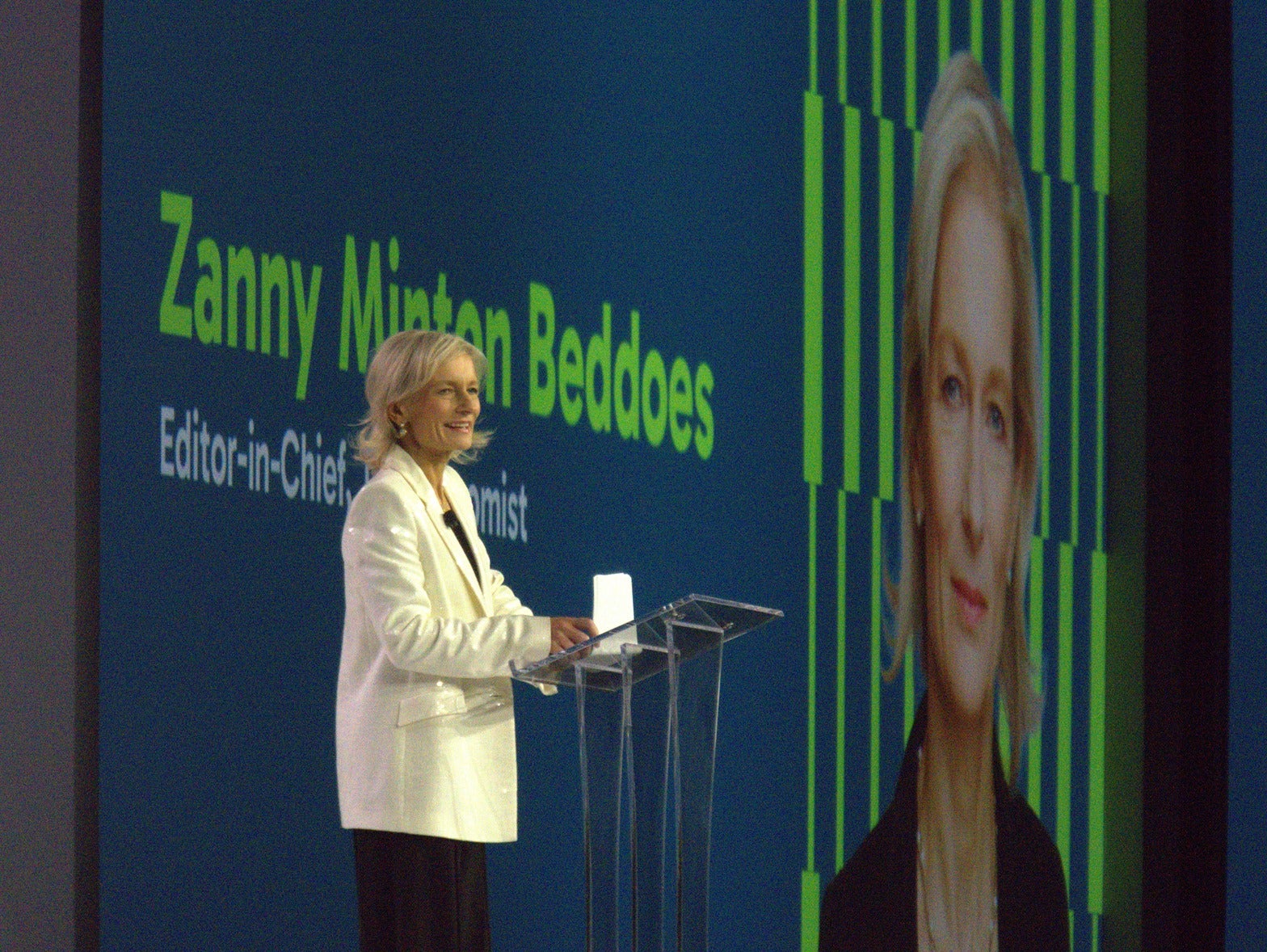 Zanny Minton Beddoes speaks