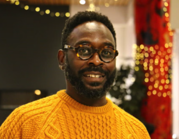 james-ijames-yellow-sweater-el-010526 Playwright James Ijames in 2023