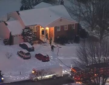 northampton-township-bucks-county-6abc-012726 Police on the scene after three bodies